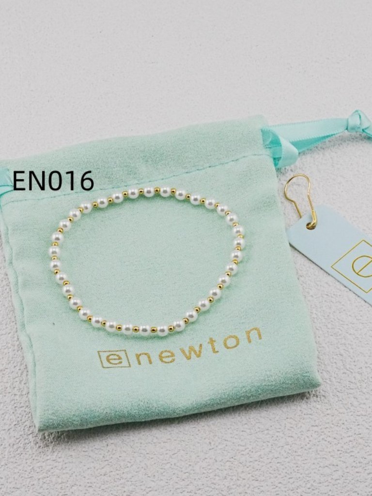 Enewton Gold Pearl White Pearl Bracelet 75$